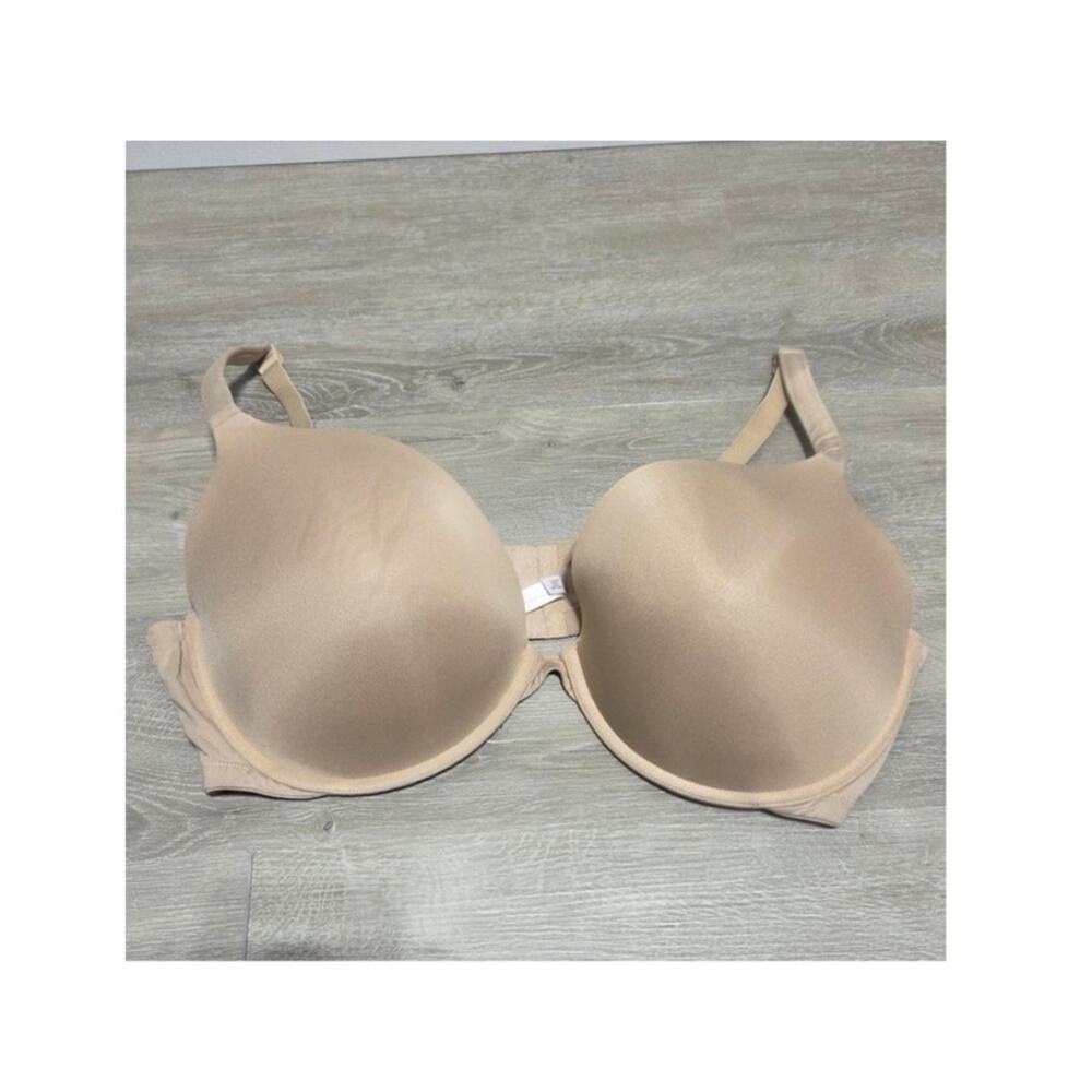 Cacique Tan Boost Plunge Wired Bra 44DDD